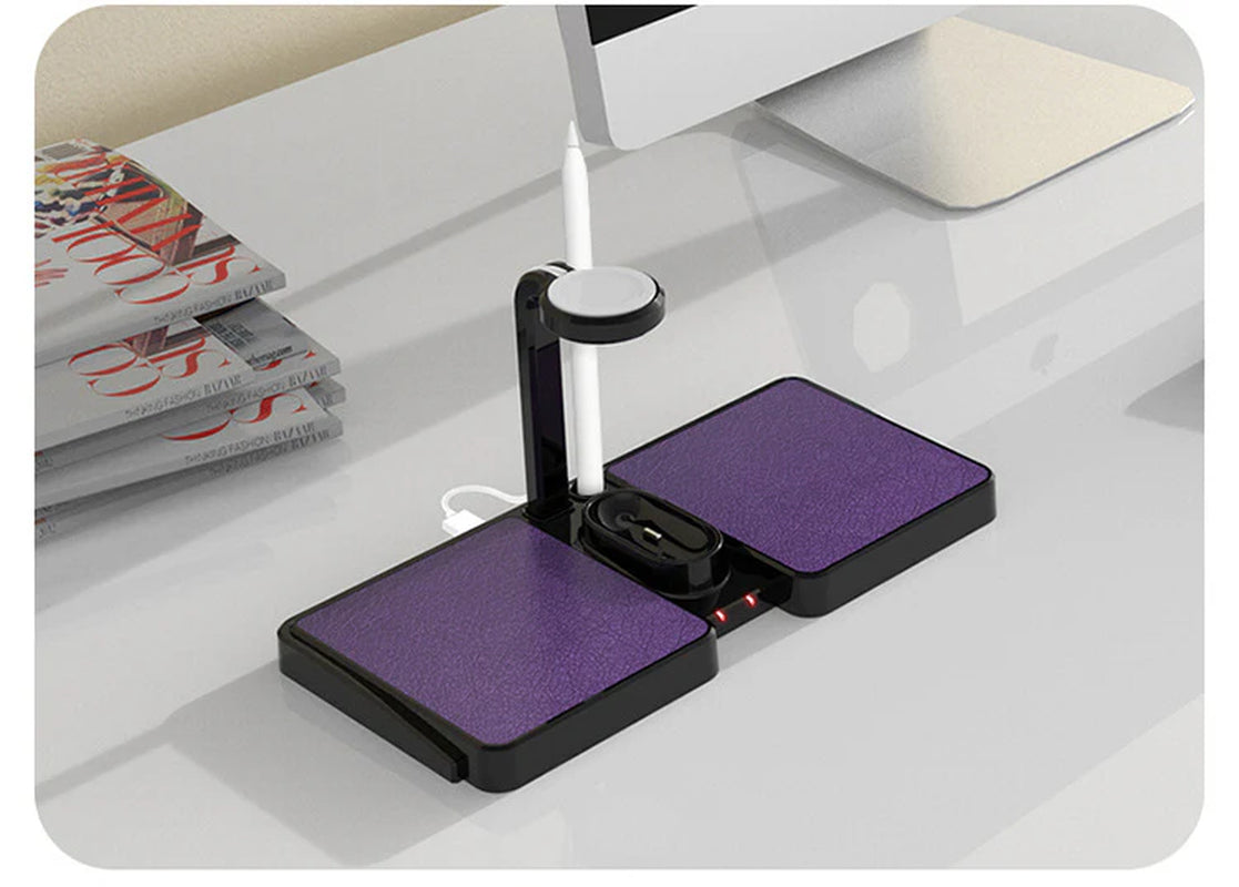 Multi-Device 10W Fast Wireless Charger for Dual Phones