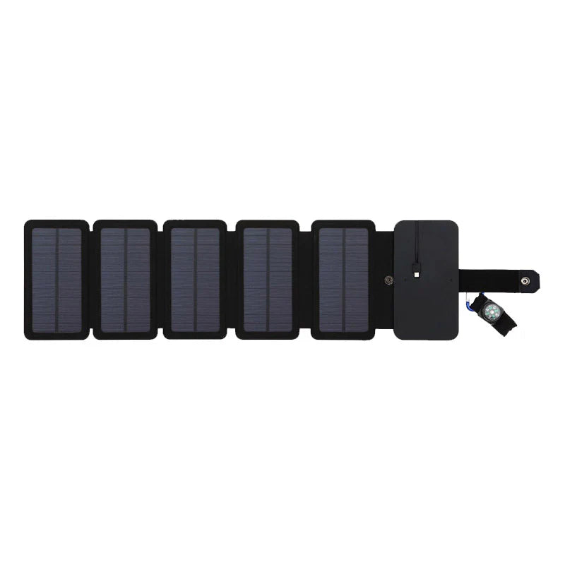 Portable Solar Charger for Phones Outdoor Waterproof Direct Power Bank Bag