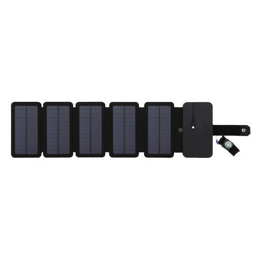 Portable Solar Charger for Phones Outdoor Waterproof Direct Power Bank Bag