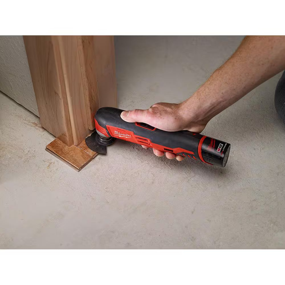 M12 FUEL SURGE 12V Lithium-Ion Brushless Cordless 1/4 In. Hex Impact Driver Compact Kit with M12 Multi-Tool