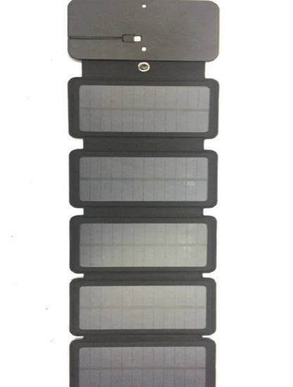 Portable Solar Charger for Phones Outdoor Waterproof Direct Power Bank Bag