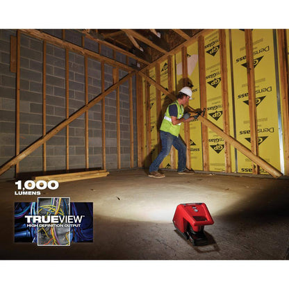 M12 12-Volt 1000 Lumens Lithium-Ion Cordless Rover LED Compact Flood Light with M12 1.5 Ah Battery Pack