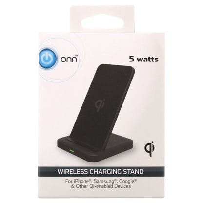 . 5W Wireless Charging Stand for Qi-Enabled Cell Phones