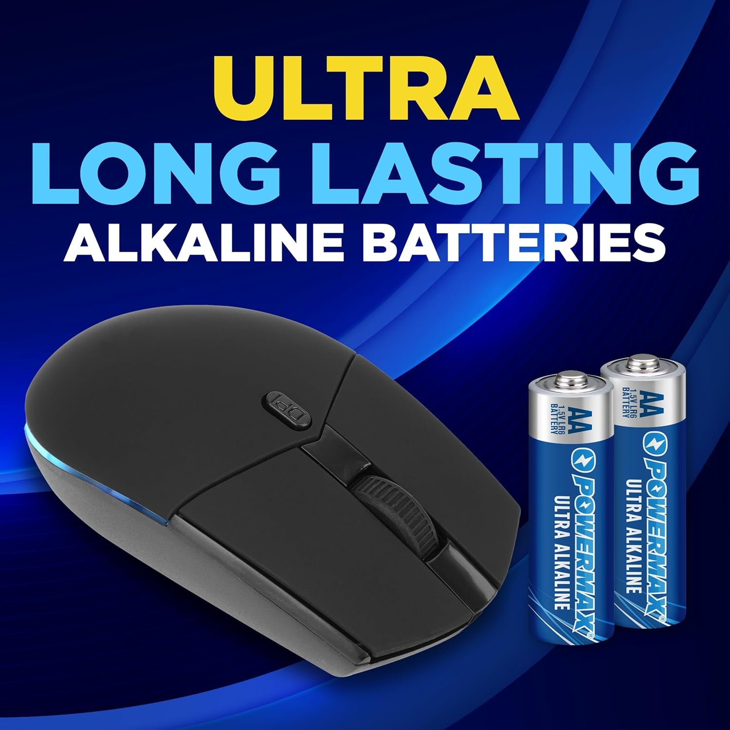 100-Count Double AA Batteries, Ultra Long Lasting Alkaline Battery for Home and Office, 10-Year Shelf Life, Reclosable Packaging