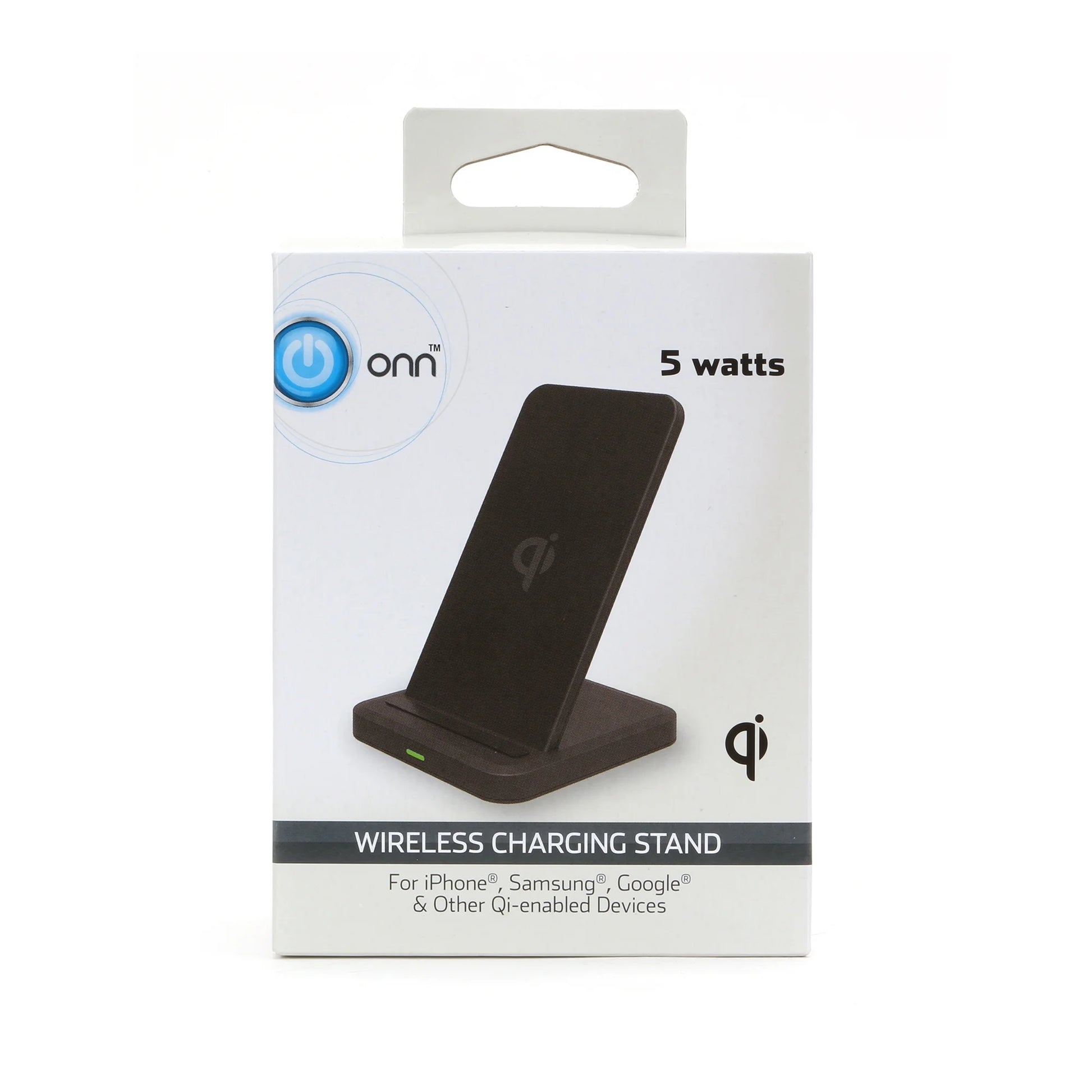 . 5W Wireless Charging Stand for Qi-Enabled Cell Phones